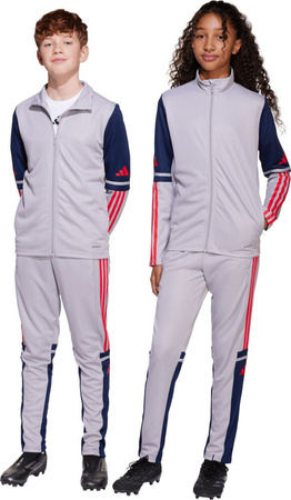 Spodnie dla dzieci adidas Squadra 25 Training szaro-granatowe JP3369