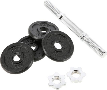 Hantel hantla sztangielka z gwintem 7 kg HMS SG01