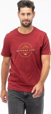 Męska koszulka z krótkim rękawem Hi-tec HOGAN rozmiar XXL