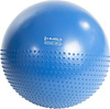 Piłka gimnastyczna masujaca fitness HMS yb03n 55cm niebieska
