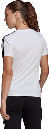 Koszulka damska adidas Essentials Slim T-Shirt biała GL0783