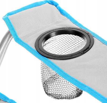 Krzesło turystyczne z daszkiem składane Nils Camp NC3087 szary