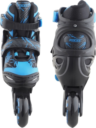 Łyżworolki Roces Jokey 3.0 Boy czarno-niebieskie 400845 01
