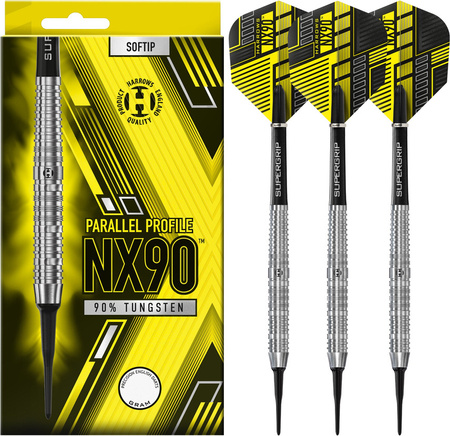Rzutki Harrows NX-90 Parallel 90% softip 3szt.
