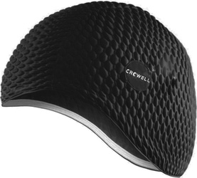 Czepek pływacki bąbelkowy Crowell Java czarny kol.1