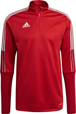 Bluza męska adidas Tiro 21 Training Top czerwona GH7303