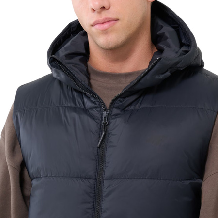 Kamizelka męska 4F M193 czarna 4FWSS25TVJAM193 20S