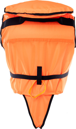 Kamizelka ratunkowa asekuracyjna 100n Junior fluo pomarańczowa rozmiar Child