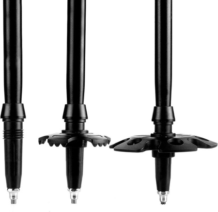 Kijki trekkingowe Spokey Carbon niebiesko-czarne 927900