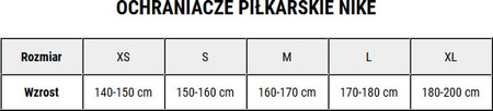 Ochraniacze piłkarskie na golenie piszczele nagolenniki Nike Mercurial Lite czarne DN3611 010