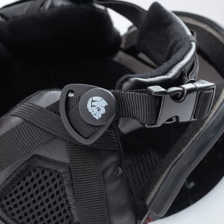 Kask narciarski Iguana Ibron czarny 57-61 cm rozmiar L