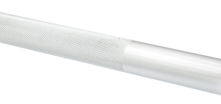 Stalowy gryf prosty sztanga Allright 182 cm 2 sztuki zacisków z gumowymi uszczelkami do 120 kg 27 mm