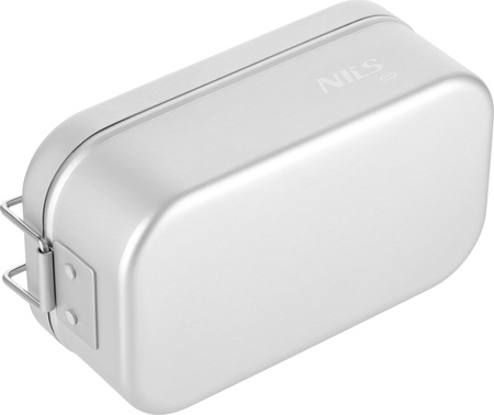 Menażka turystyczna obiadowa aluminiowa z pokrywką Nils Camp NC4201 500ml