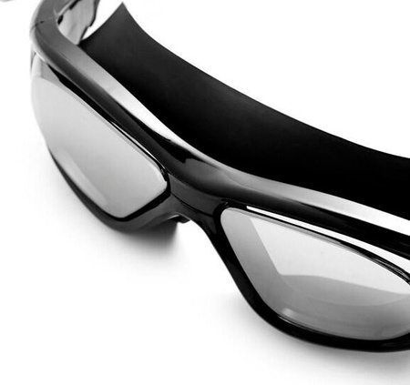 Okularki pływackie/półmaska Nils aqua nqg280maf czarny junior