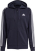 Bluza męska adidas Essentials Full-Zip Hoodie granatowa GK9033