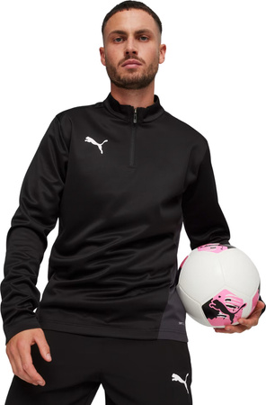 Bluza męska Puma TeamGoal Training 1/4 Zip Top czarna 658629 03