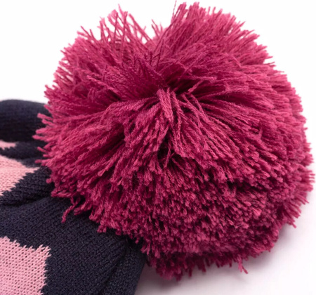 Dziecięca czapka zimowa z pomponem Hi-tec Rogne Junior