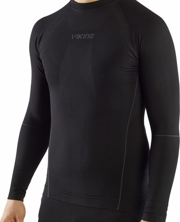 Bielizna termoaktywna męska Viking Eiger czarna 500-21-2080-09