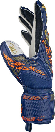 Rękawice bramkarskie Reusch Attrakt Grip niebieskie 5470815 4410