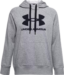 Bluza damska Under Armour Rival Fleece Logo Hoodie szara 1356318 035