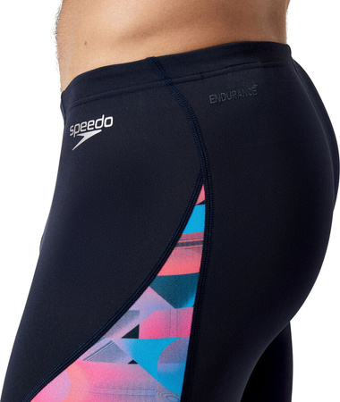 Męskie bokserki kąpielowe spodenki basenowe pływackie Speedo Alov Digi V-cut Jam Am rozmiar L