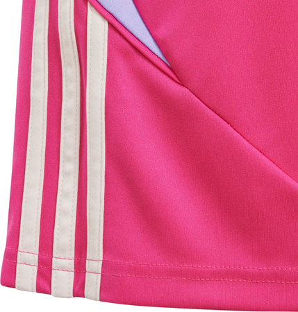 Spodenki dla dzieci adidas Tiro 24 różowo-białe IT2423
