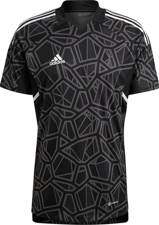 Koszulka męska Condivo 22 Goalkeeper Jersey Short Sleeve czarna HB1619