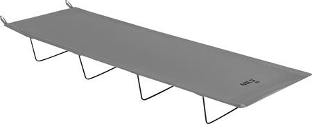 Łóżko polowe turystyczne składane Nils Camp NC3504 szare 190x60x20cm