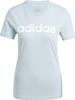 Koszulka damska adidas Loungewear Essentials Slim Logo Tee jasnoniebieska IY9188