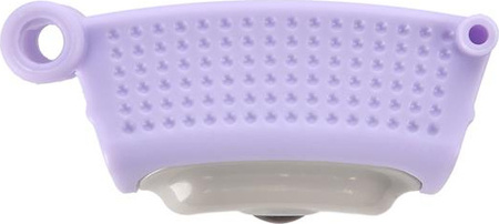 Hula hop z magnesami obciążnikiem licznikiem fioletowy HMS HHM14