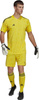 Koszulka męska adidas Condivo 22 Goalkeeper Jersey Short Sleeve żółta HF0138