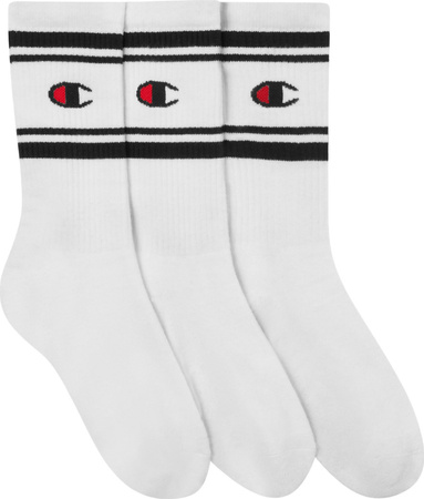 Skarpety Champion Crew 3 pary białe U20081 WW006