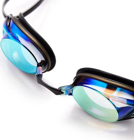 Okularki pływackie Nils aqua nqg230maf czarny/ rainbow racing