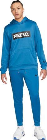 Bluza męska Nike NK DF FC Libero Hoodie niebieska DC9075 407