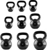 Kettlebell odważnik treningowy żeliwny pokryty winylem HMS KNV32 32kg