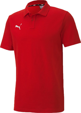 Koszulka męska Puma teamGOAL 23 Casuals Polo czerwona 656579 01