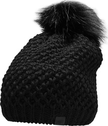 Czapka damska 4F czarna H4Z22 CAD014 20S