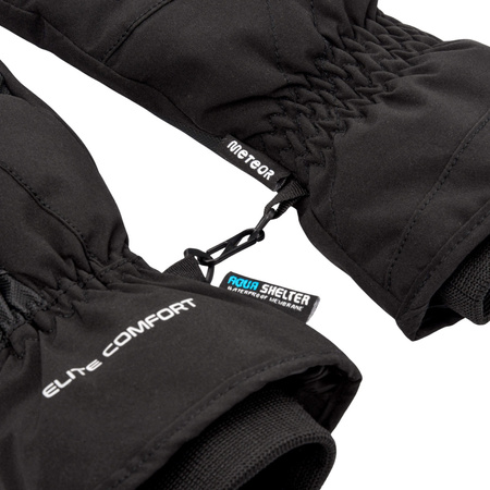 Rękawiczki zimowe Meteor Nevis czarne 17733-17734-17735-17736