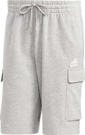 Spodenki męskie adidas Essentials French Terry Cargo szare HA4340