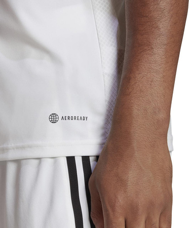 Koszulka męska adidas Tiro 23 League Jersey biała HR4610