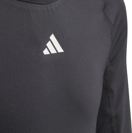 Koszulka dla dzieci adidas Techfit Aeroready Long Sleeve Tee czarna IA2025