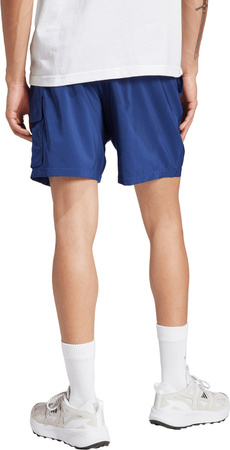 Spodenki męskie adidas Essentials Small Logo Cargo Chelsea granatowe JF3532