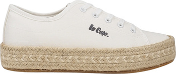 Buty damskie Lee Cooper białe LCW-25-44-3217LA