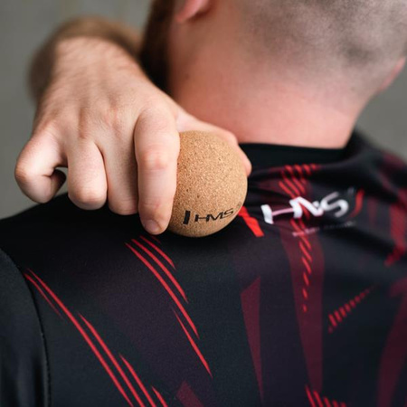 Piłka do masażu HMS blw01 cork pojedyńcza