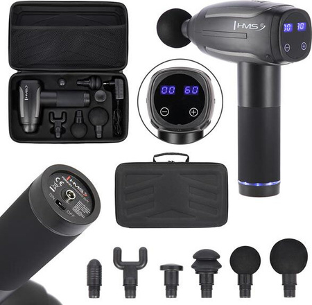 PIstolet masażer wielofunkcyjny do masażu HMS PDM3125H