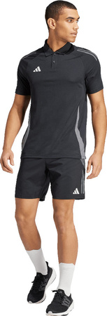 Koszulka męska adidas Tiro 24 Competition Polo czarna IJ8344
