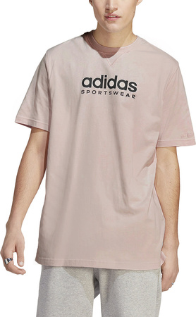 Koszulka męska adidas All SZN Graphic Tee pudrowy róż IC9810