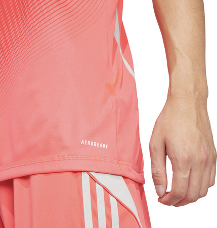 Koszulka bramkarska męska adidas Tiro 25 Competition Jersey Short Sleeve czerwona JI9717