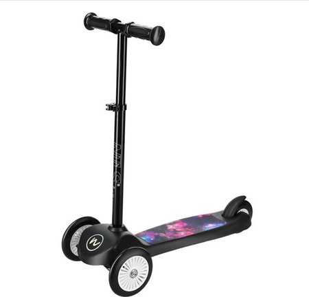 Hulajnoga trójkołowa balansowa dziecięca Nils Fun HLB1503 space 56,5x25x67,5 cm