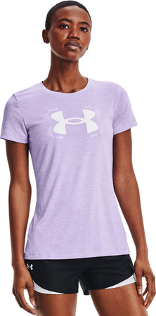 Koszulka damska Under Armour Tech Twist Graphic SSC fioletowa 1366125 532